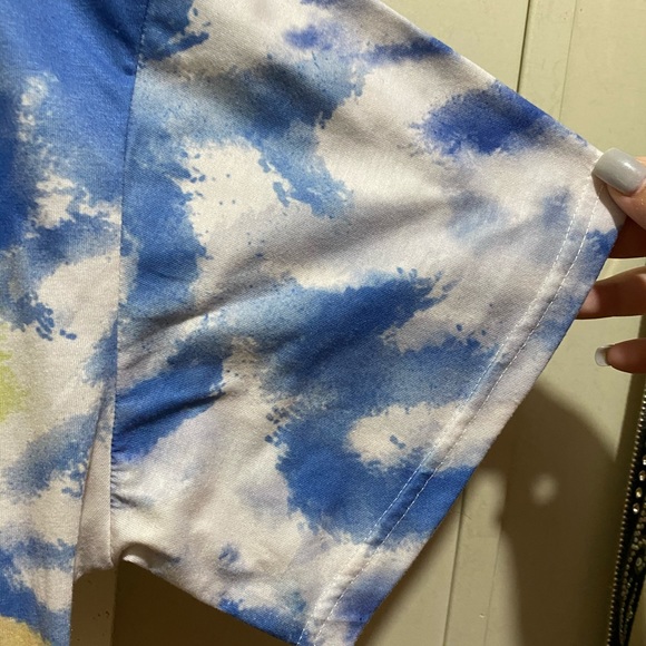 tie-dye good vibes shirt - Picture 7 of 7